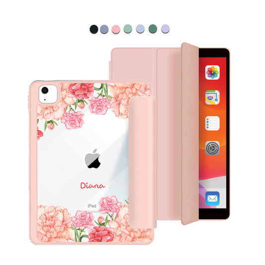 ฝาพับอะคริลิกสำหรับ iPad - January Carnation