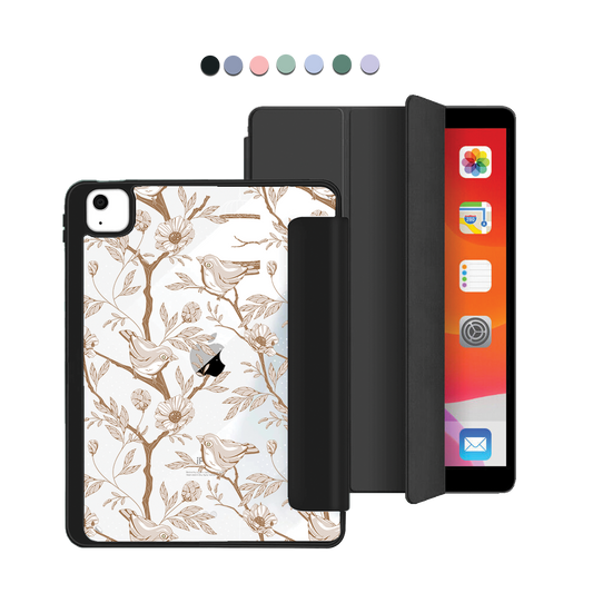 ฝาพับอะคริลิกสำหรับ iPad - Lovebird Monochrome 3.0