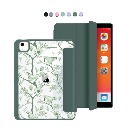 ฝาพับอะคริลิกสำหรับ iPad - Lovebird Monochrome 4.0