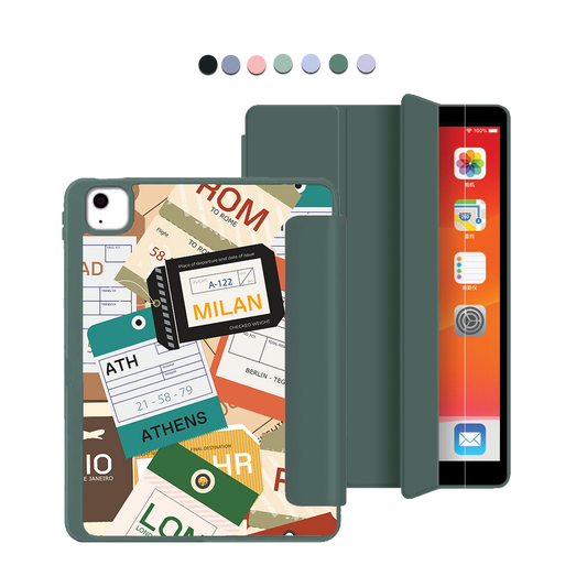 ฝาพับอะคริลิกสำหรับ iPad - ป้ายติดกระเป๋าเดินทาง