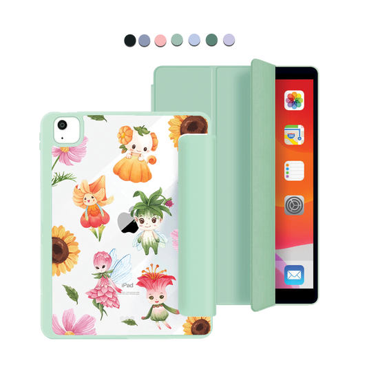 ฝาพับอะคริลิกสำหรับ iPad - Magical Garden