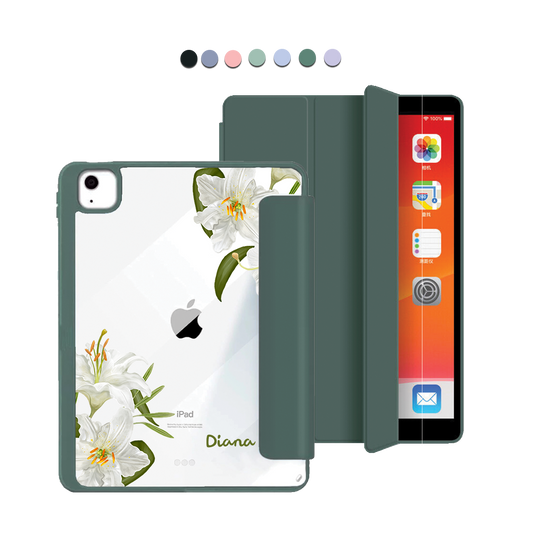 ฝาพับอะคริลิกสำหรับ iPad - เดือนพฤษภาคม ดอกลิลลี่ออฟเดอะวัลเลย์