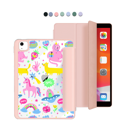 ฝาพับอะคริลิกสำหรับ iPad - Monster Says Good Mood