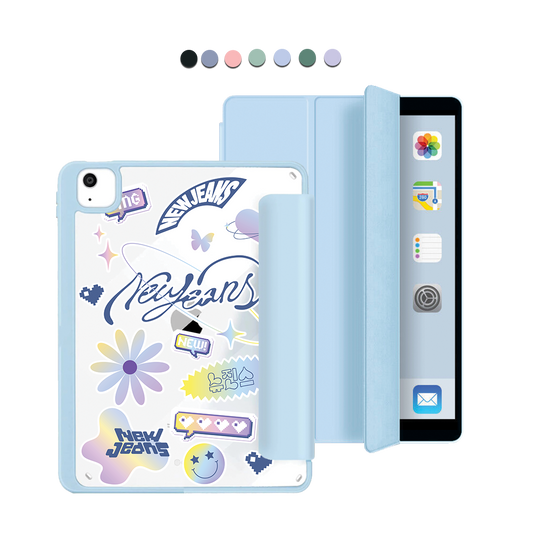 ฝาพับอะคริลิกสำหรับ iPad - กางเกงยีนส์ใหม่ OMG 2.0