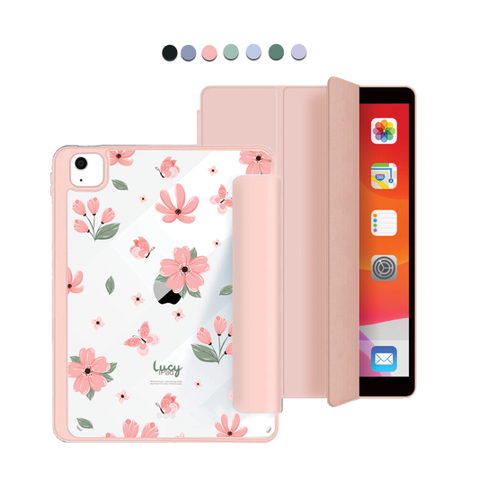 ฝาพับอะคริลิกสำหรับ iPad - Pink Delight