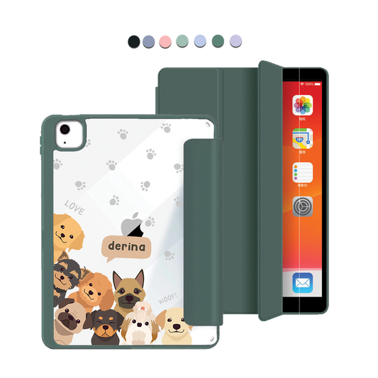 ฝาพับอะคริลิกสำหรับ iPad - Ruff Family 1.0