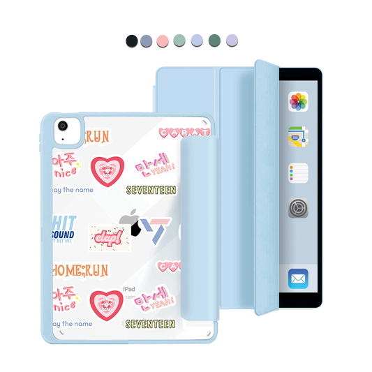 ปกอะคริลิกสำหรับ iPad - แพ็คสติกเกอร์ Seventeen