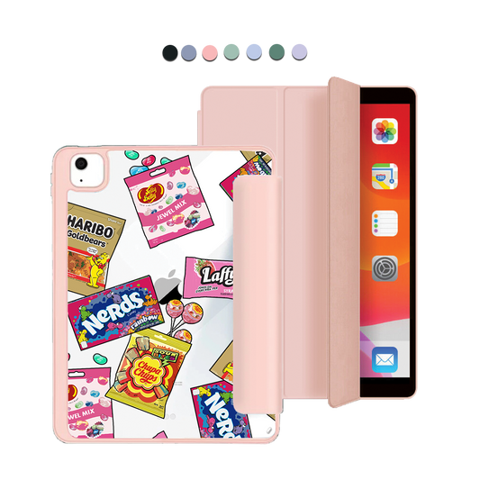 ฝาพับอะคริลิกสำหรับ iPad - สี Sweet &amp; Gummies