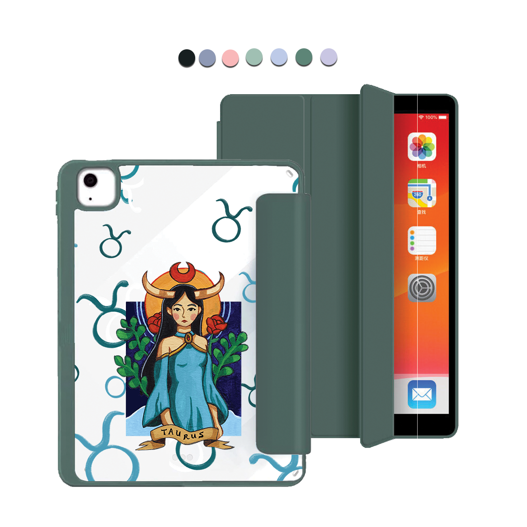 ฝาพับอะคริลิกสำหรับ iPad - ราศีพฤษภ