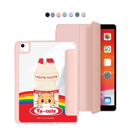 ฝาพับอะคริลิกสำหรับ iPad - Yacute Cat
