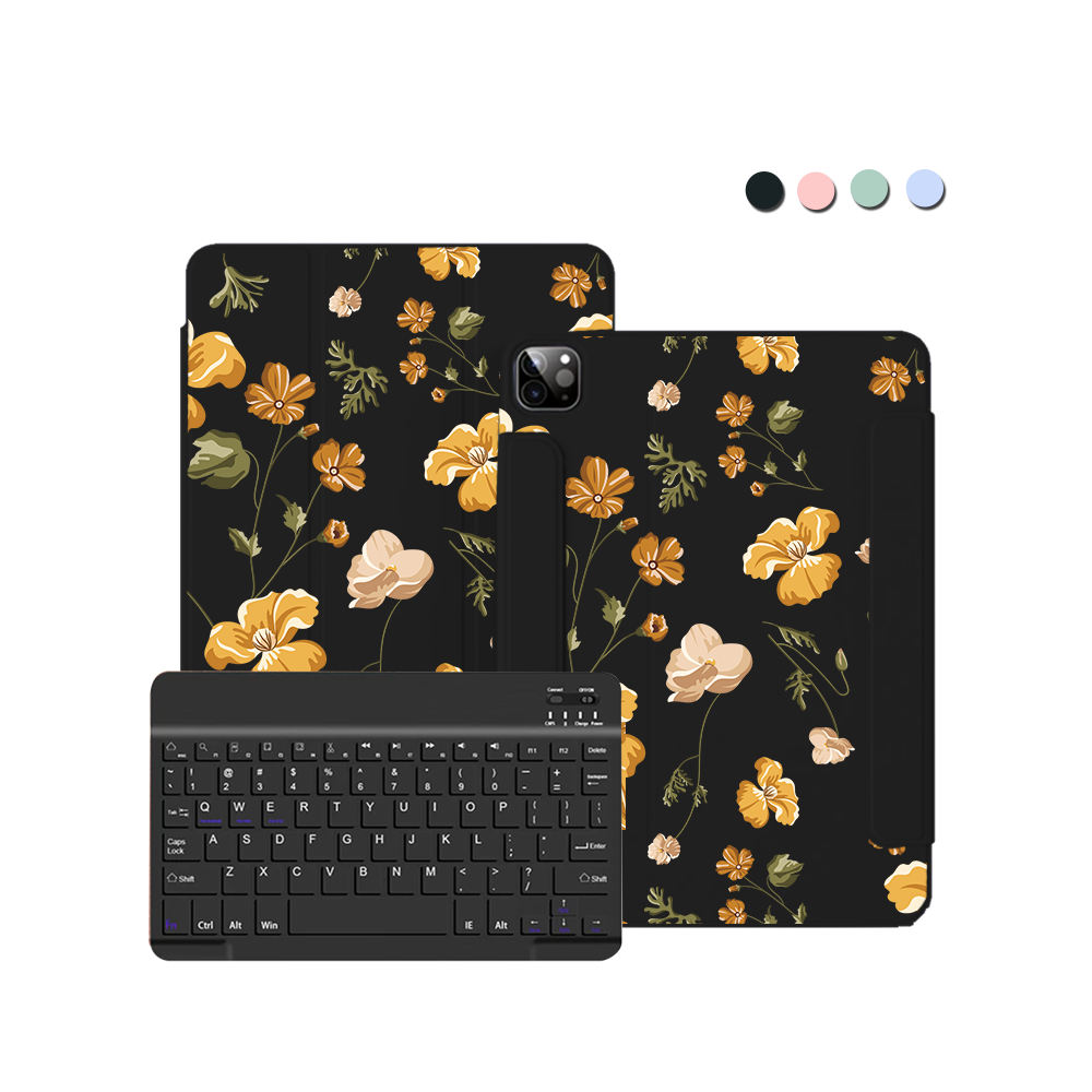 ฝาพับคีย์บอร์ดไร้สายสำหรับ iPad / Android Tab - จูเลียต