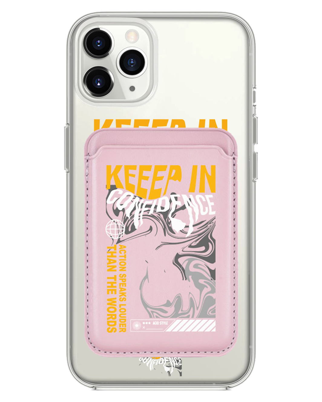 iPhone Magnetic Wallet Case - Keep in Confidence