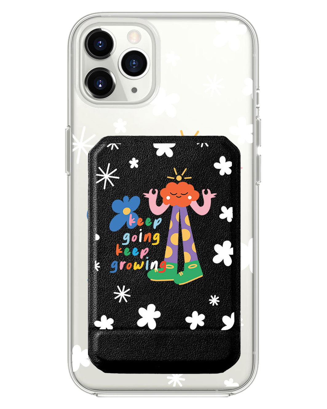 iPhone Magnetic Multifold Wallet - Keep Growing