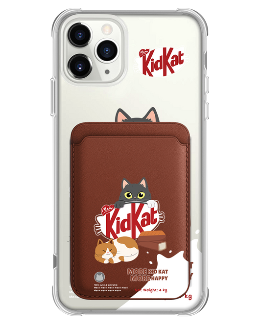 iPhone Magnetic Wallet Case - Kidkat