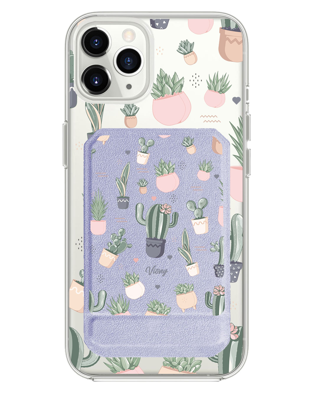 iPhone Magnetic Multifold Wallet - Cactus 2.0