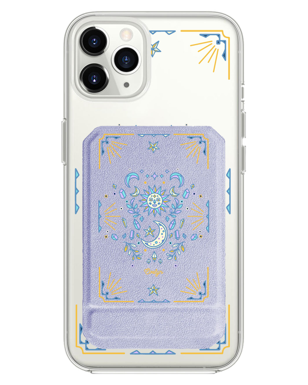 iPhone Magnetic Multifold Wallet - Cosmic Dream