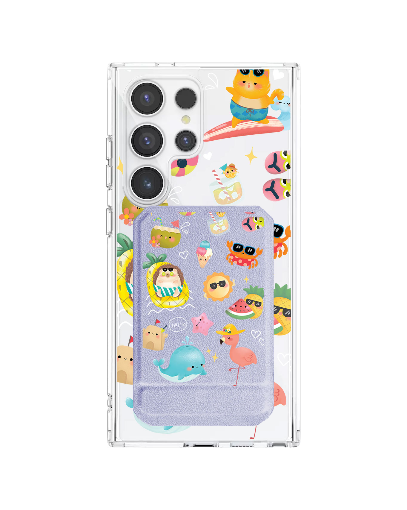 Android Magnetic Multifold Wallet - Summer