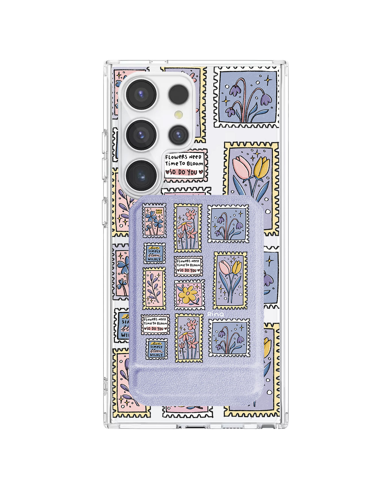 Android Magnetic Multifold Wallet - Time to Bloom