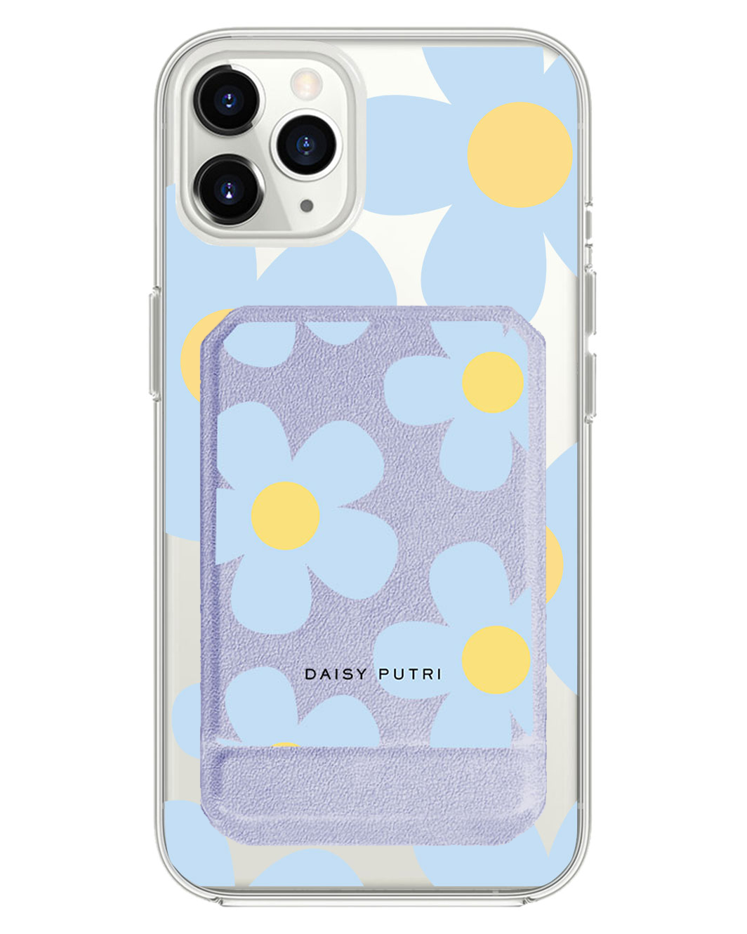 iPhone Magnetic Multifold Wallet - Daisy Garland