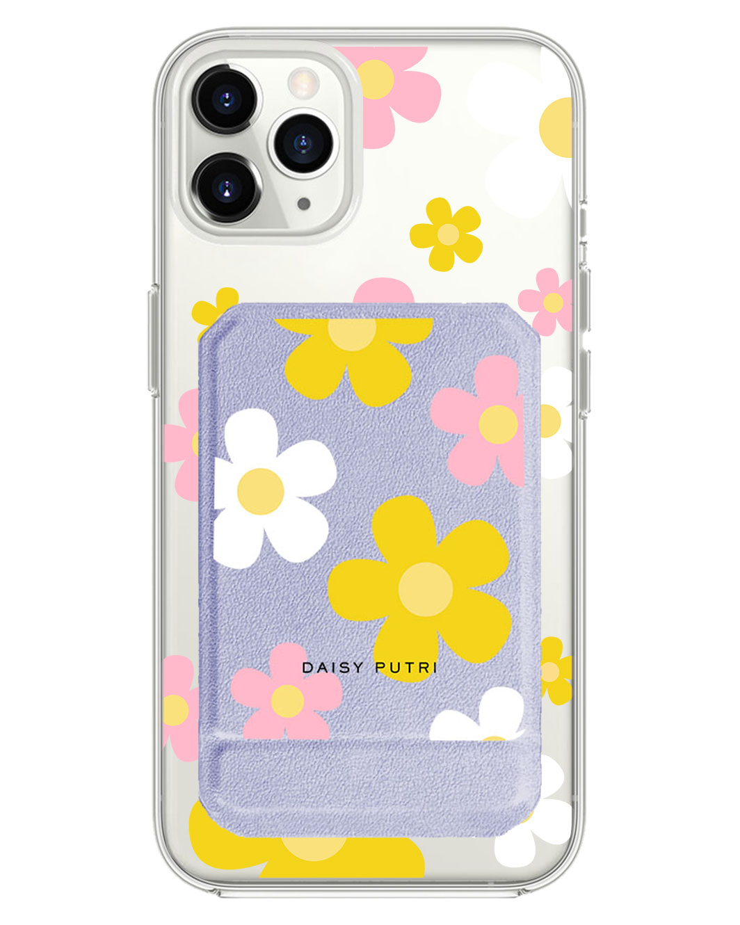 محفظة مغناطيسية متعددة الطيات لهاتف iPhone - Daisy Fresh