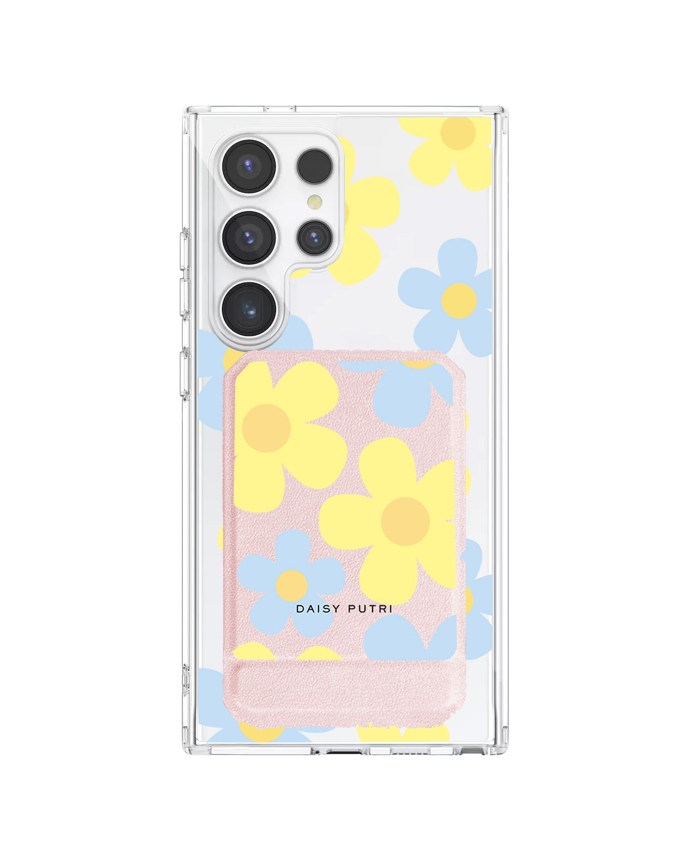 Android Magnetic Multifold Wallet - Daisy Skies