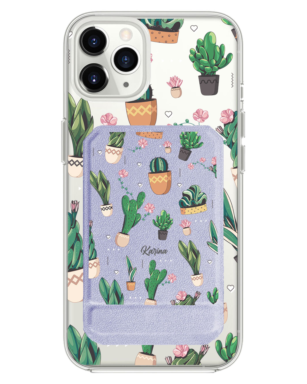 iPhone Magnetic Multifold Wallet - Cactus 3.0