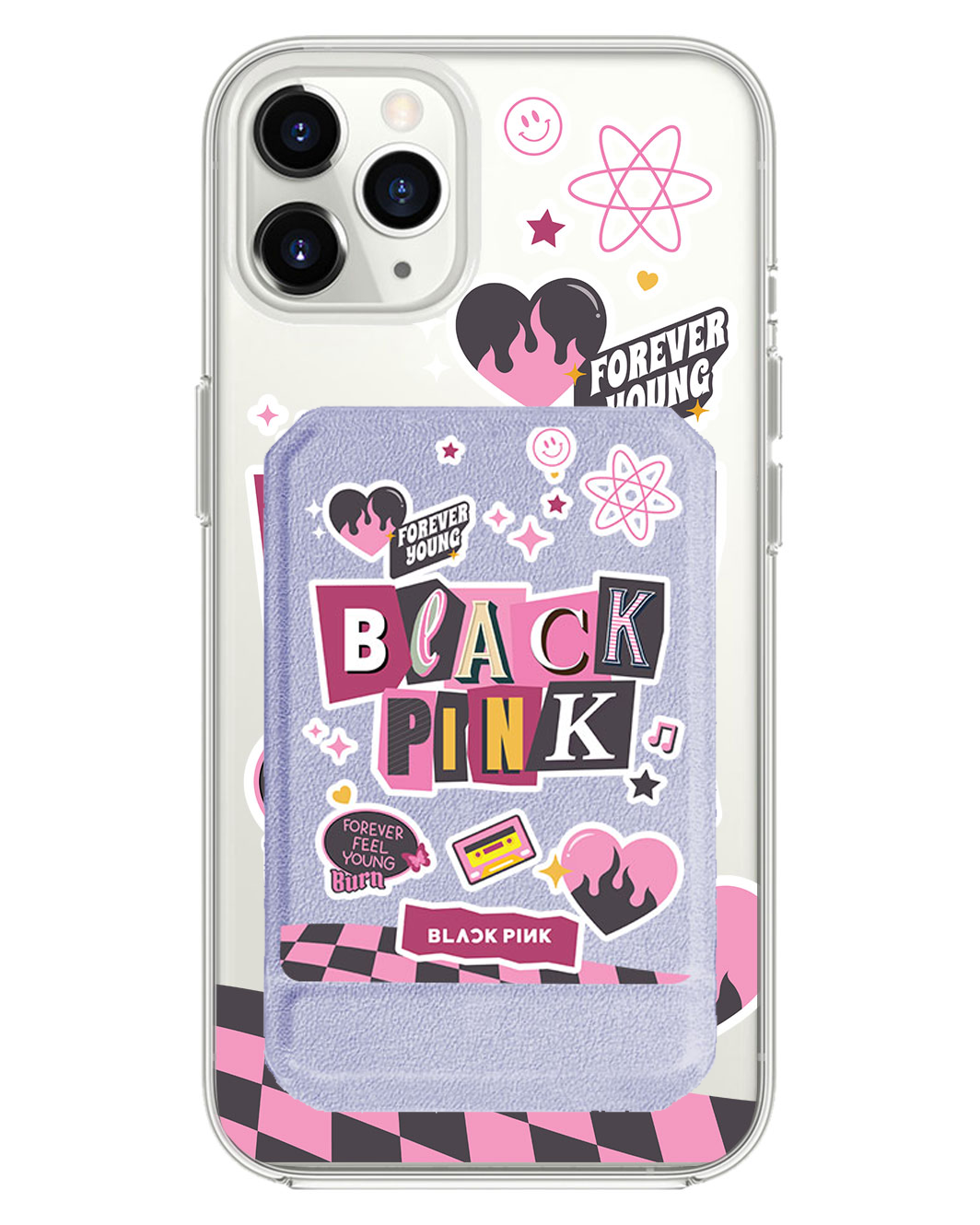iPhone Magnetic Multifold Wallet - Blackpink Forever Young