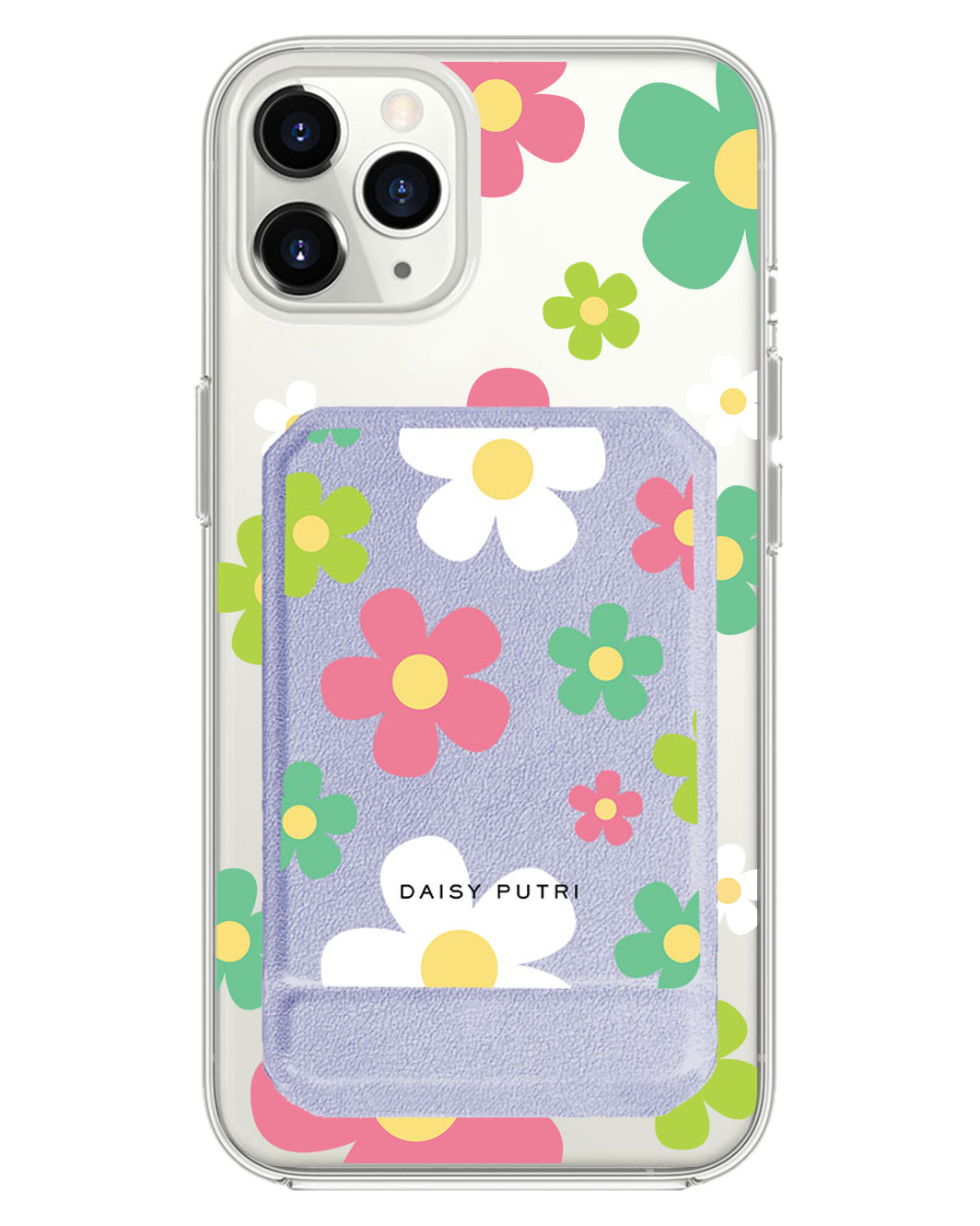 iPhone Magnetic Multifold Wallet - Daisy Wild