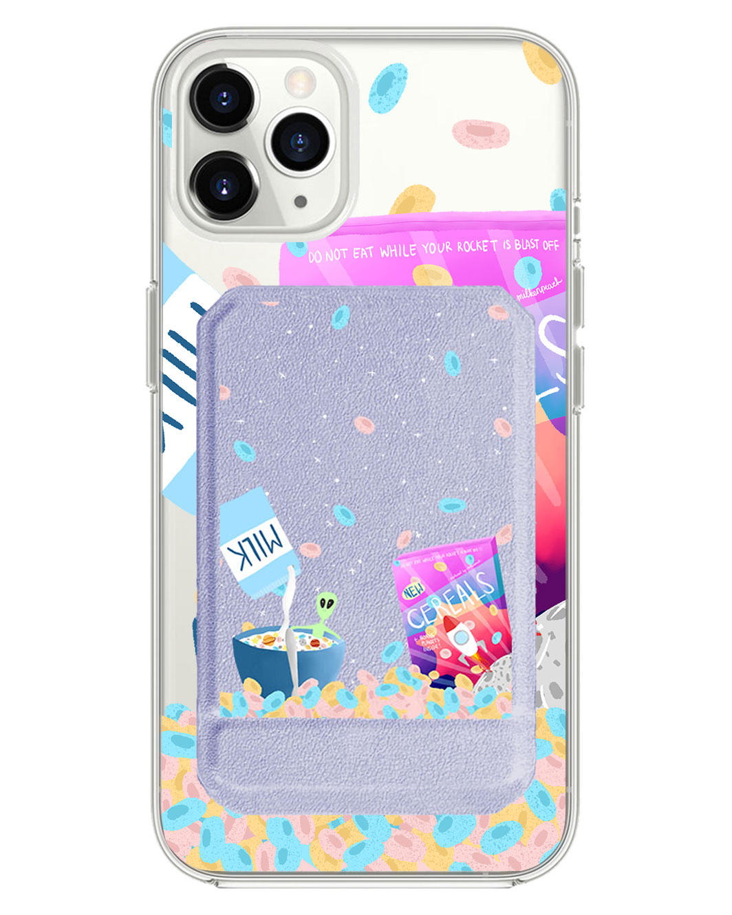 iPhone Magnetic Multifold Wallet - Cerealiens