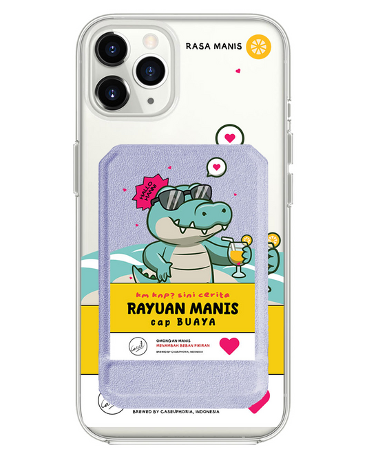 iPhone Magnetic Multifold Wallet - Cap Buaya