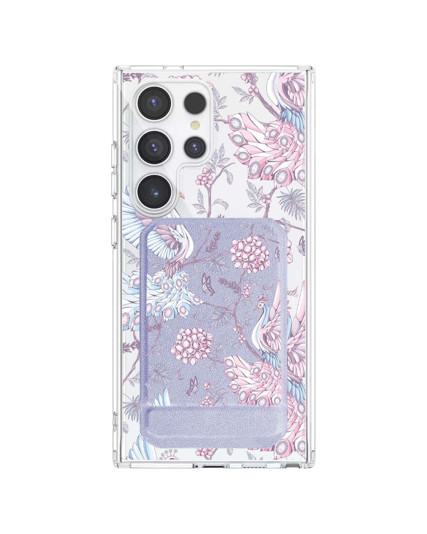 Android Magnetic Multifold Wallet - Peacock 1.0