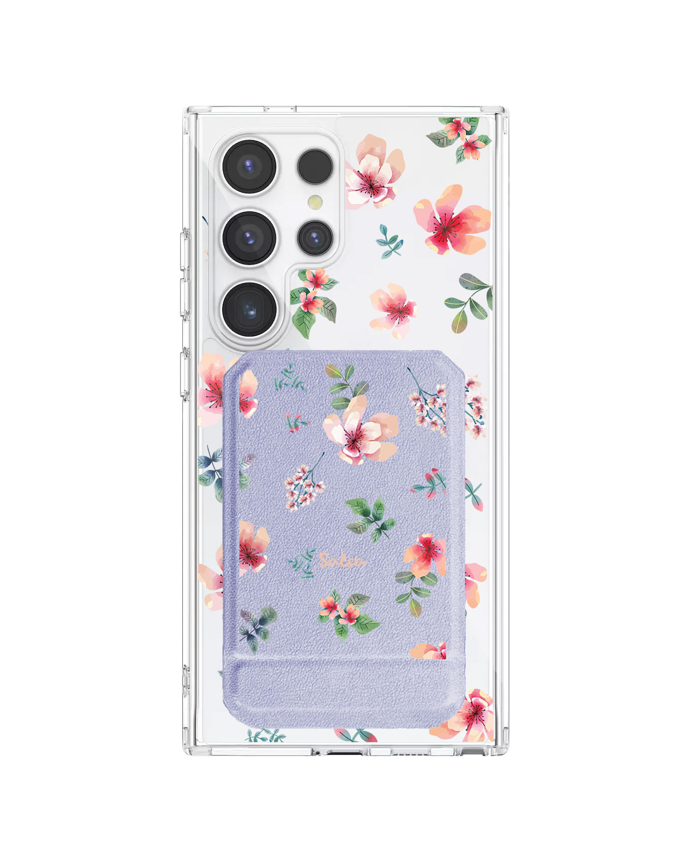 Android Magnetic Multifold Wallet - Botanical Garden 5.0