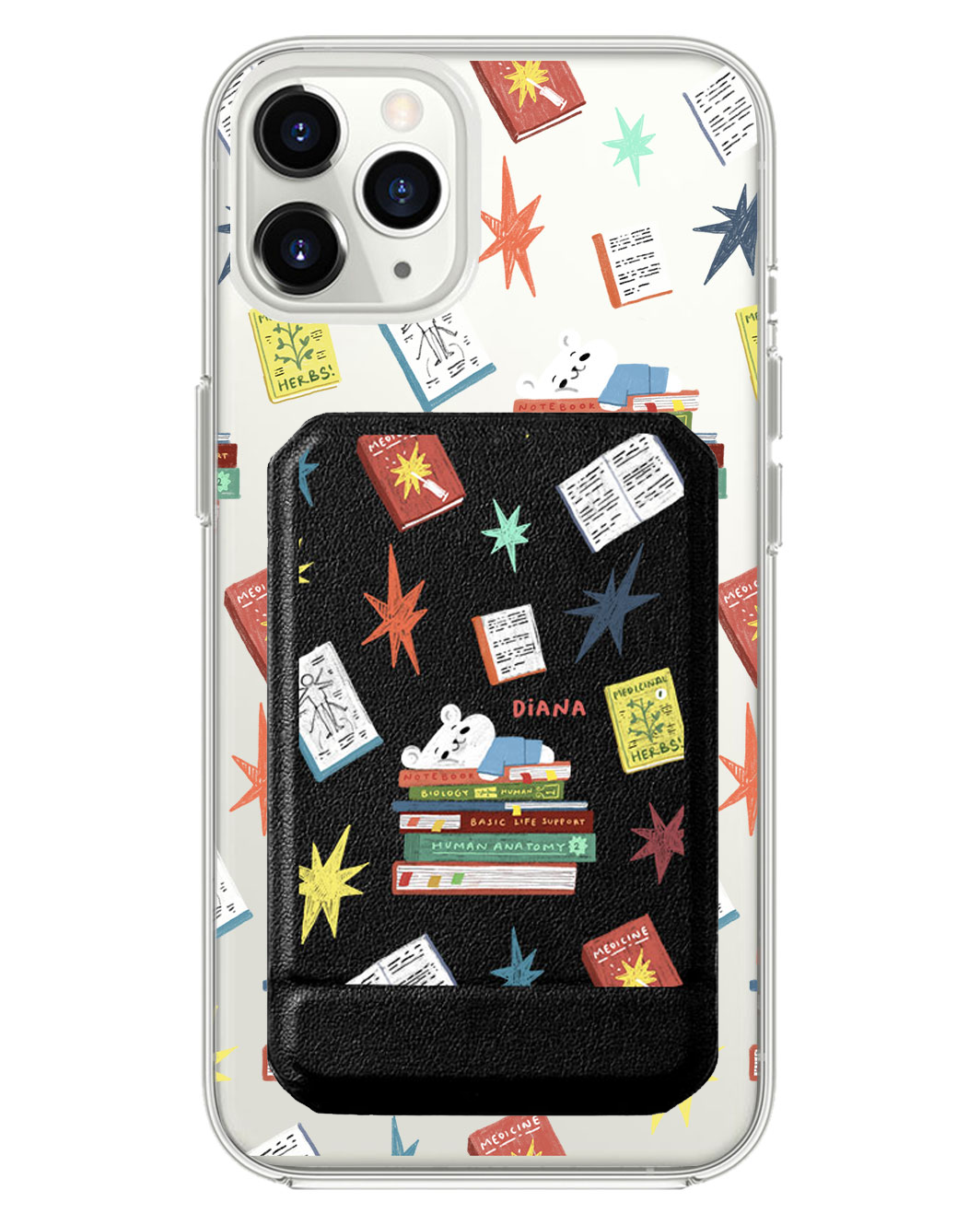 iPhone Magnetic Multifold Wallet - Let Me Sleep