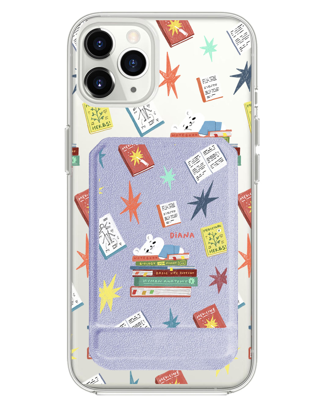iPhone Magnetic Multifold Wallet - Let Me Sleep
