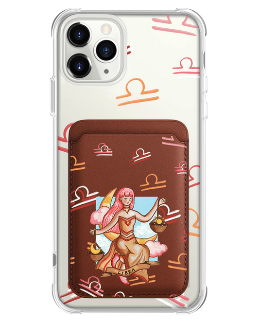 iPhone Magnetic Wallet Case - Libra