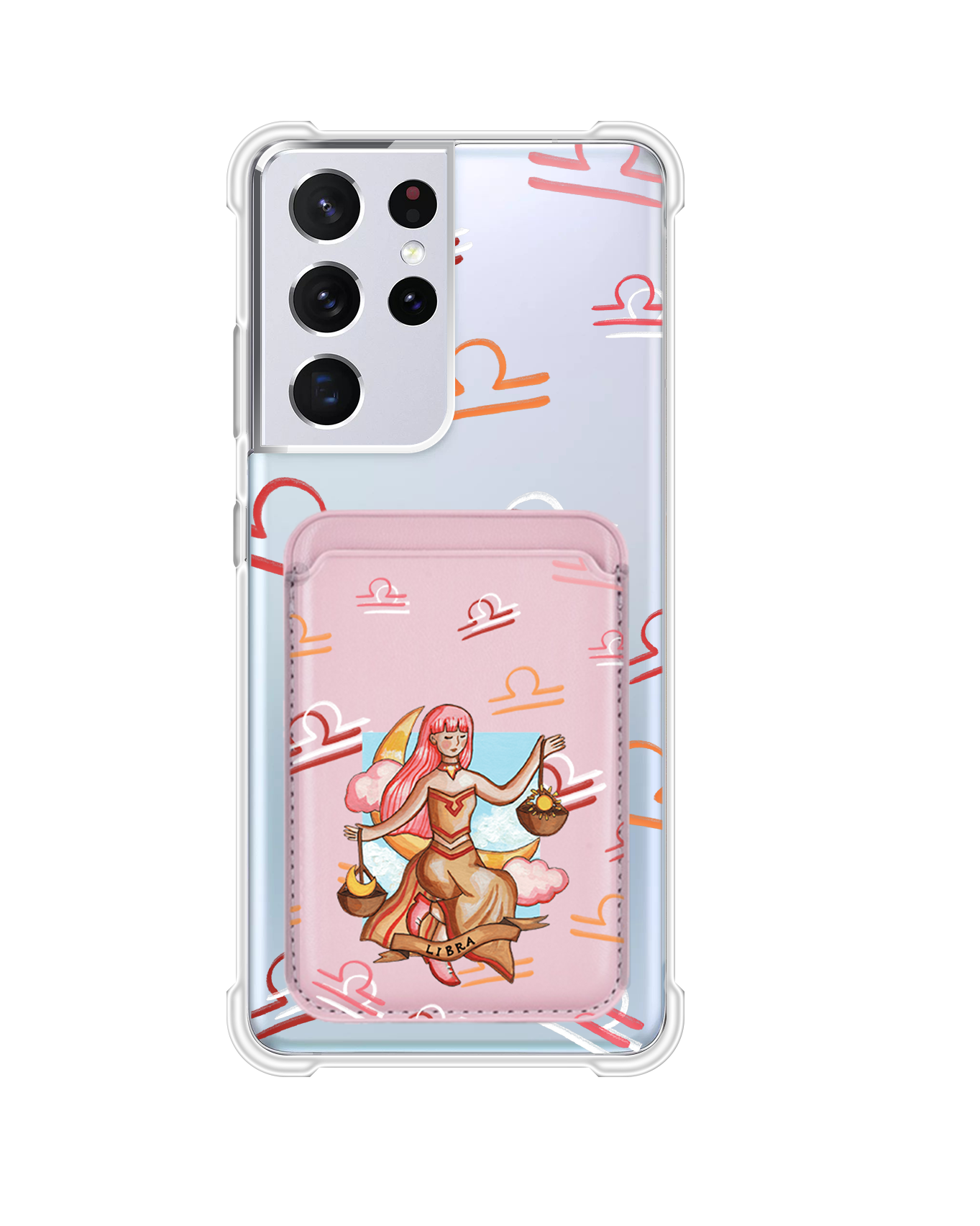 Android Magnetic Wallet Case - Libra