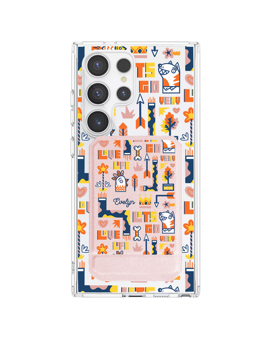 Android Magnetic Multifold Wallet - Life in Color