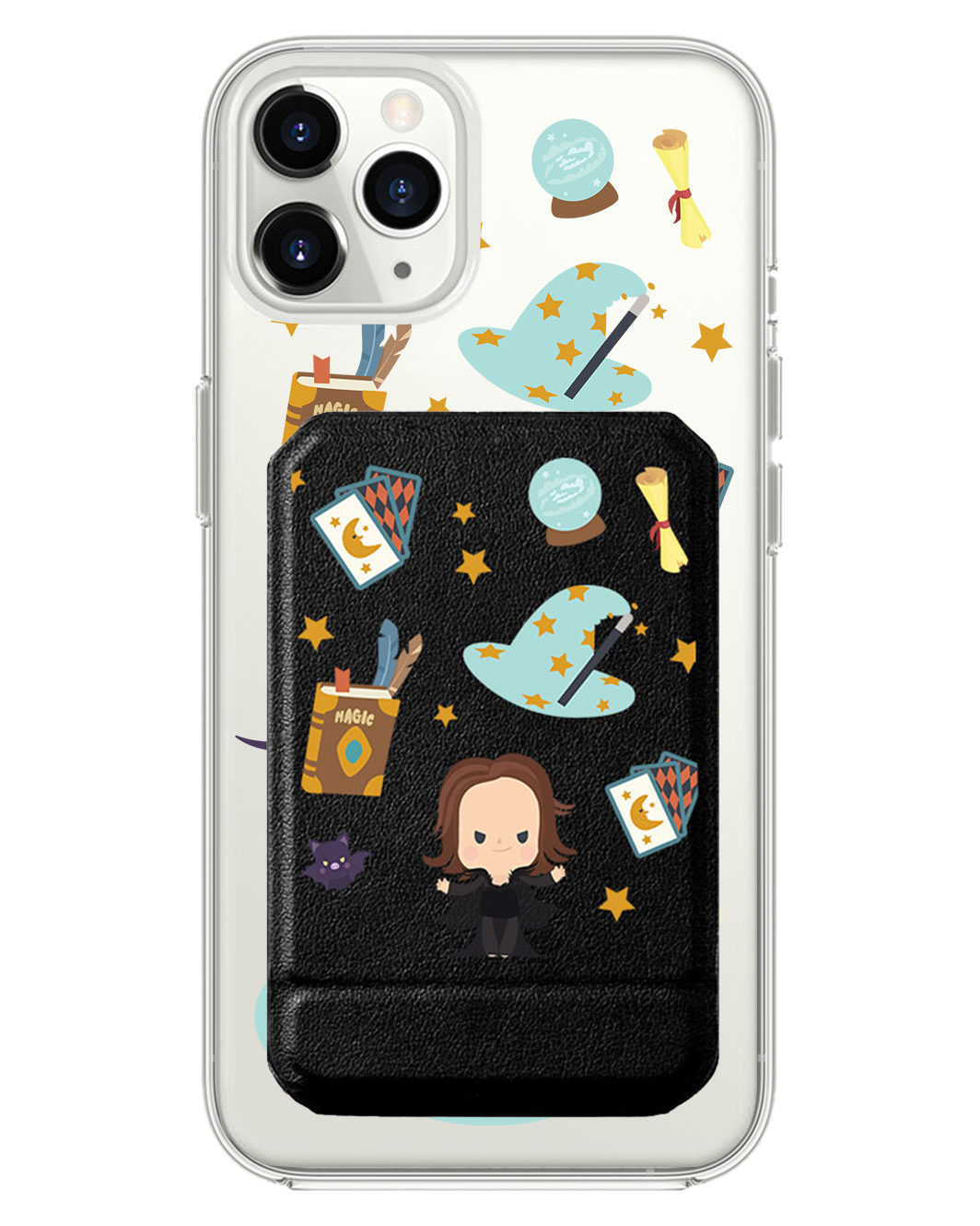 iPhone Magnetic Multifold Wallet - Little Hogwarts