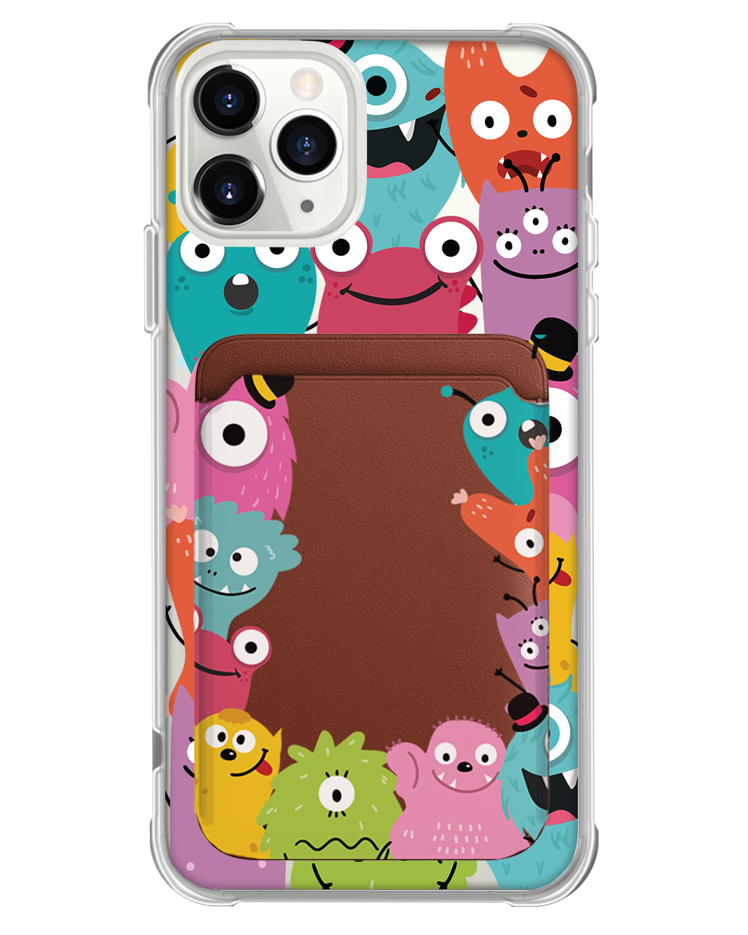 iPhone Magnetic Wallet Case - Little Monster