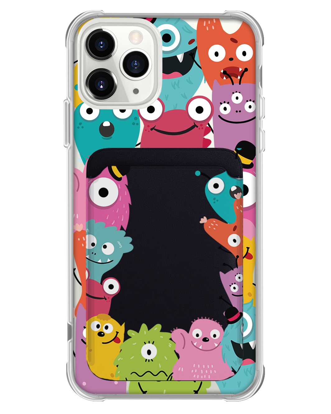 iPhone Magnetic Wallet Case - Little Monster