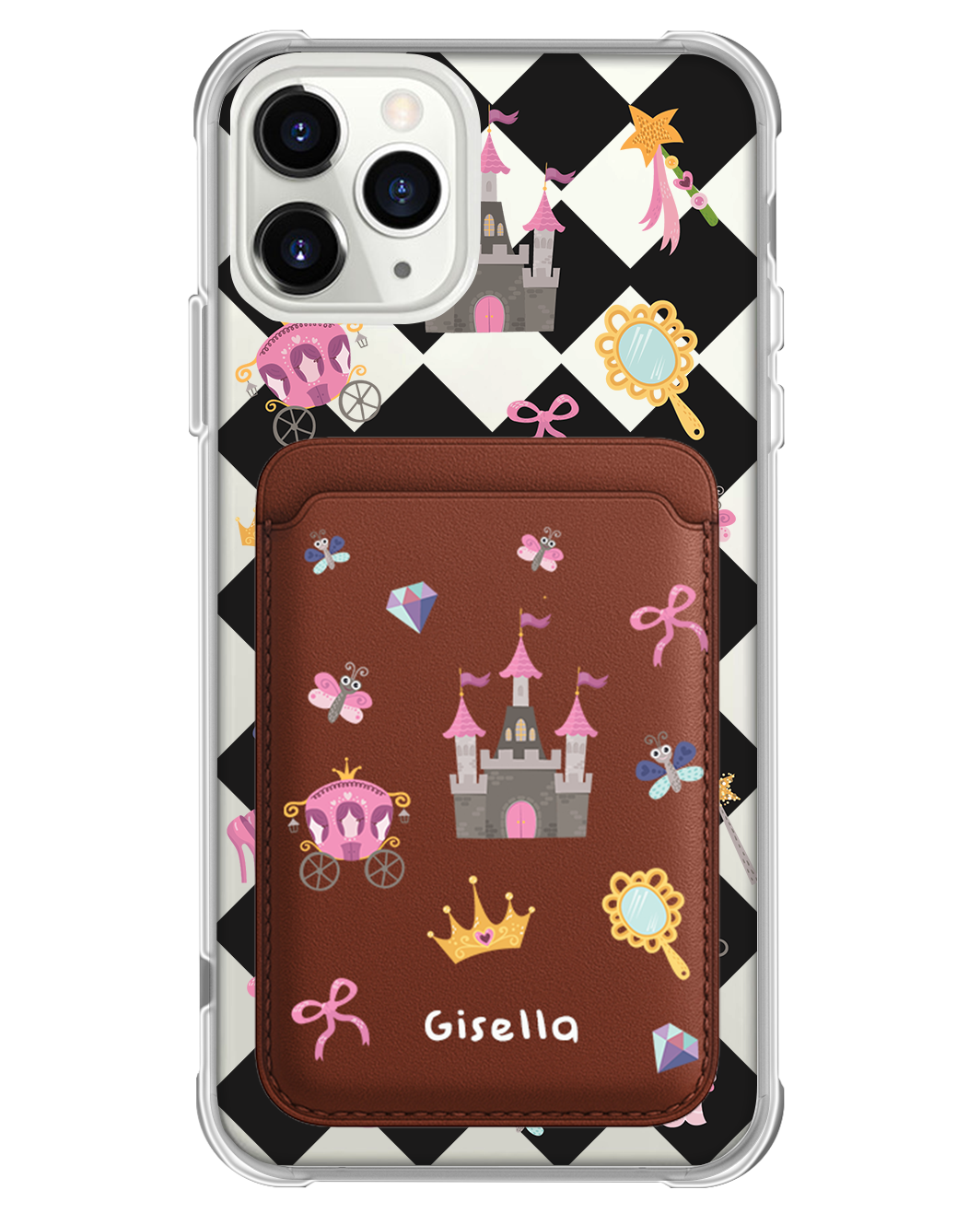 iPhone Magnetic Wallet Case - Little Princess