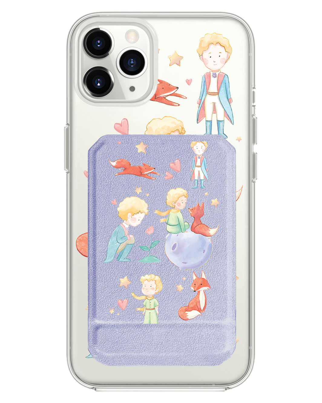 iPhone Magnetic Multifold Wallet - Little Prince & Fox