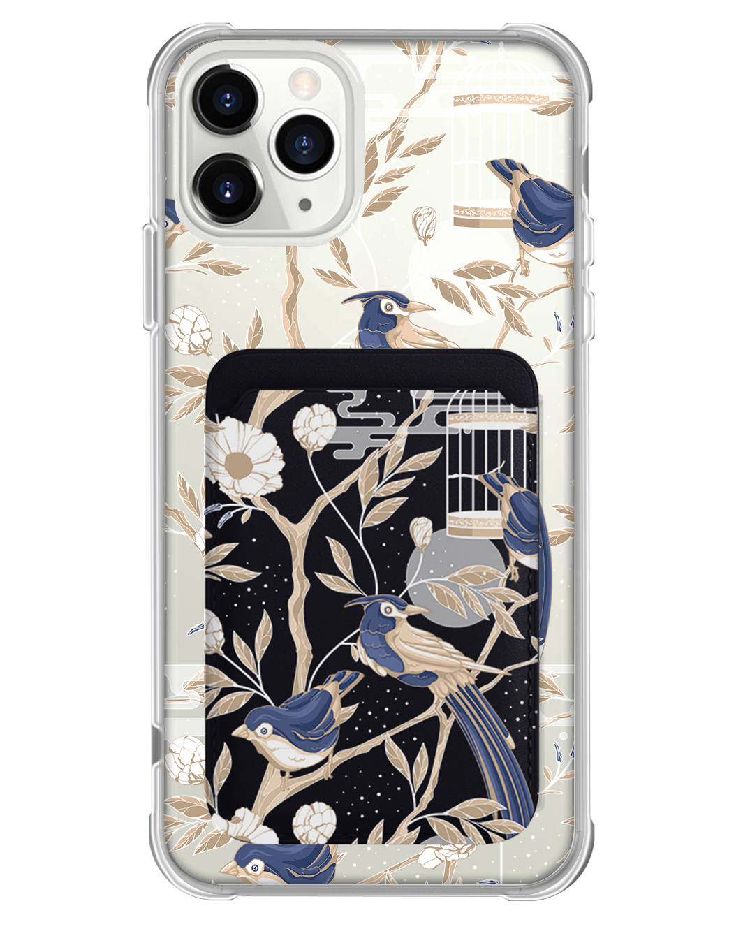 iPhone Magnetic Wallet Case - Lovebird 1.0