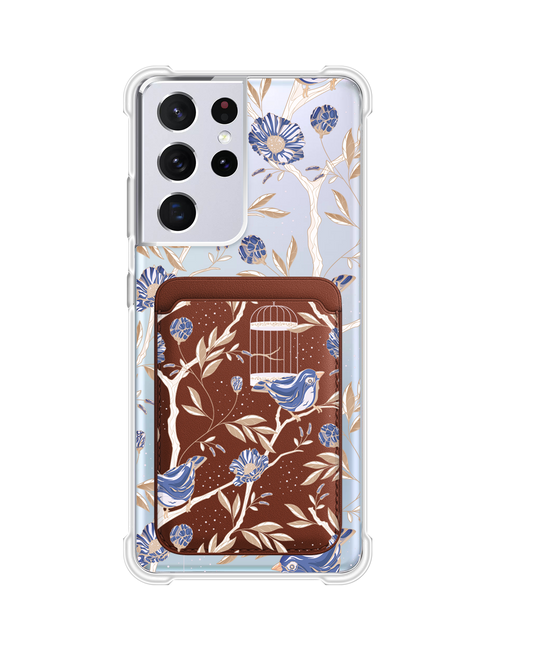 Android Magnetic Wallet Case - Lovebird 12.0