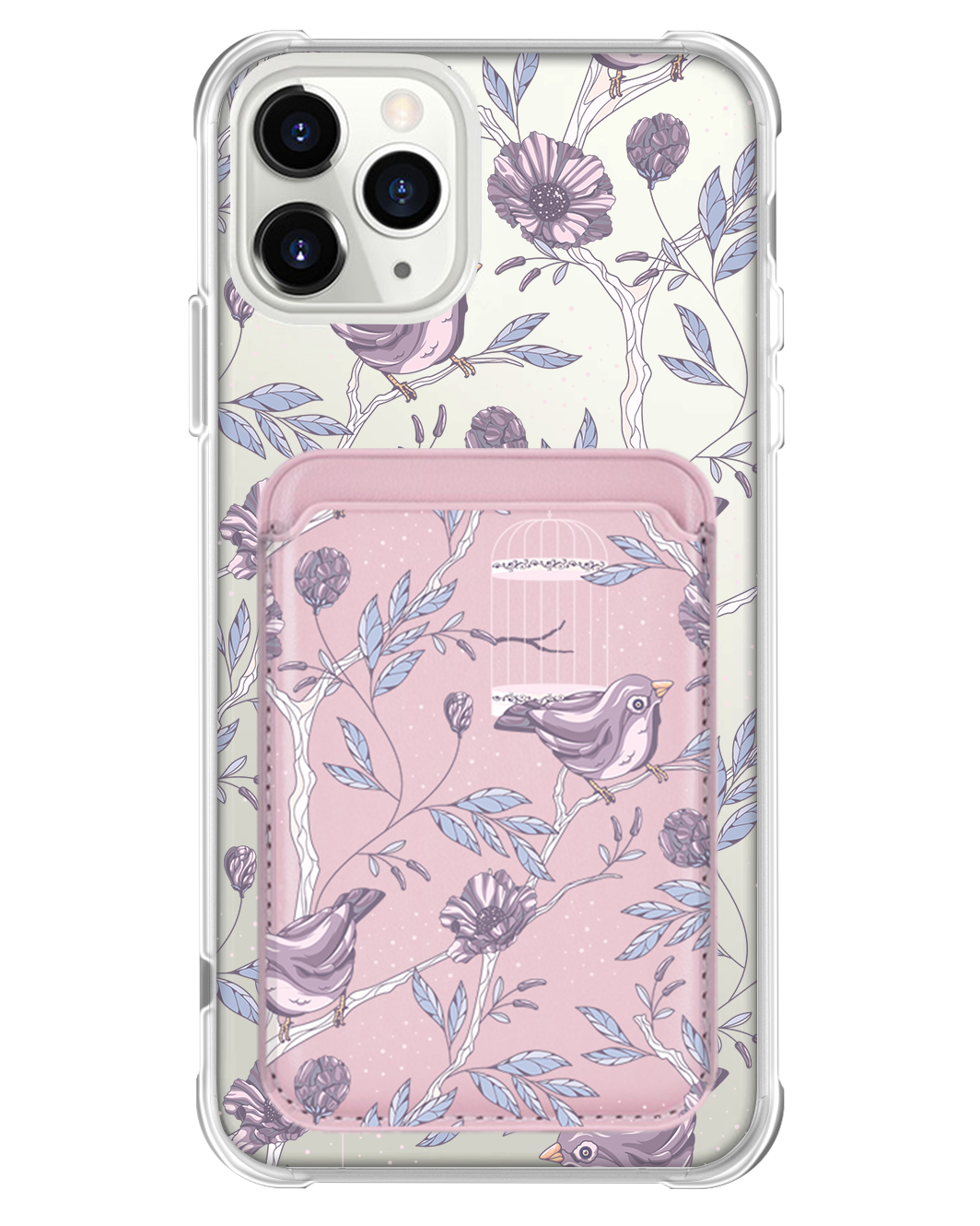iPhone Magnetic Wallet Case - Lovebird 15.0