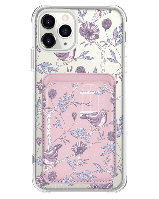 iPhone Magnetic Wallet Case - Lovebird 15.0