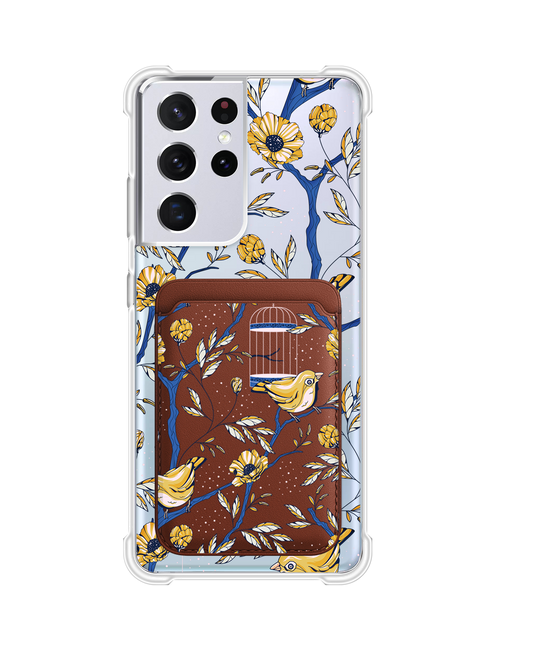 Android Magnetic Wallet Case - Lovebird 16.0