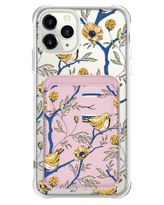 iPhone Magnetic Wallet Case - Lovebird 16.0