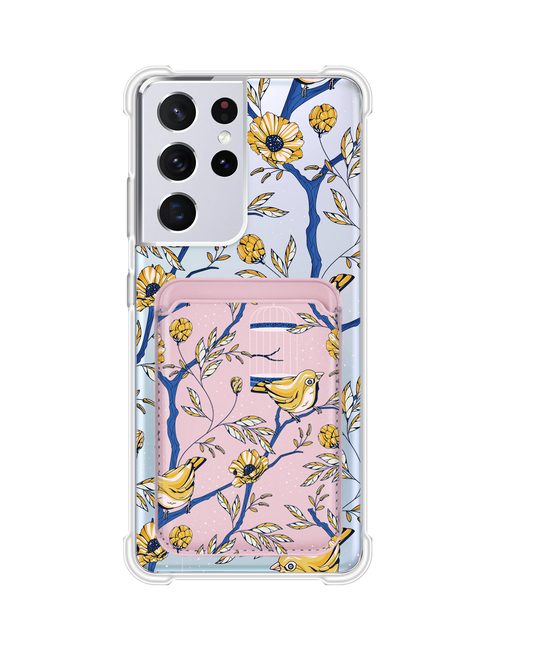 Android Magnetic Wallet Case - Lovebird 16.0