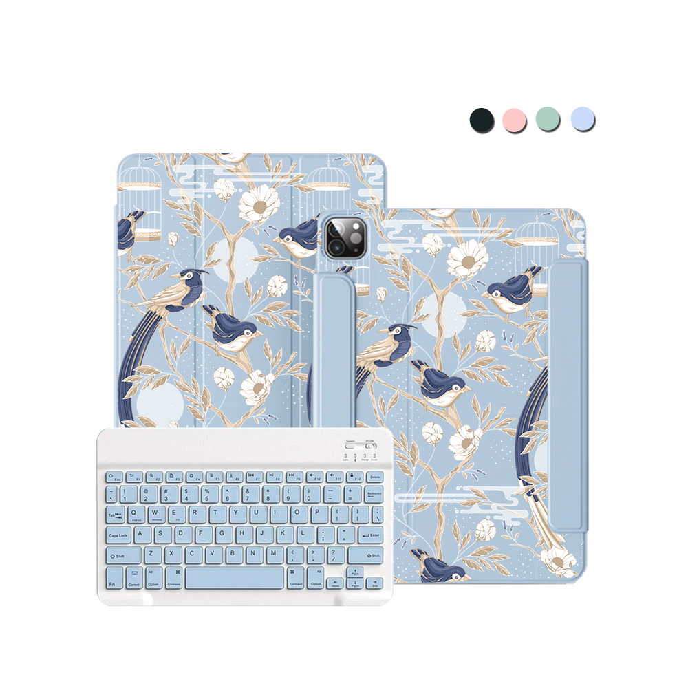 ฝาพับคีย์บอร์ดไร้สายสำหรับ iPad / Android Tab - Lovebird 1.0